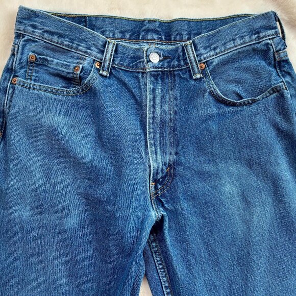 Levi's Men's 550 Relaxed Fit 34 x 34 Denim Jeans - Picture 4 of 16